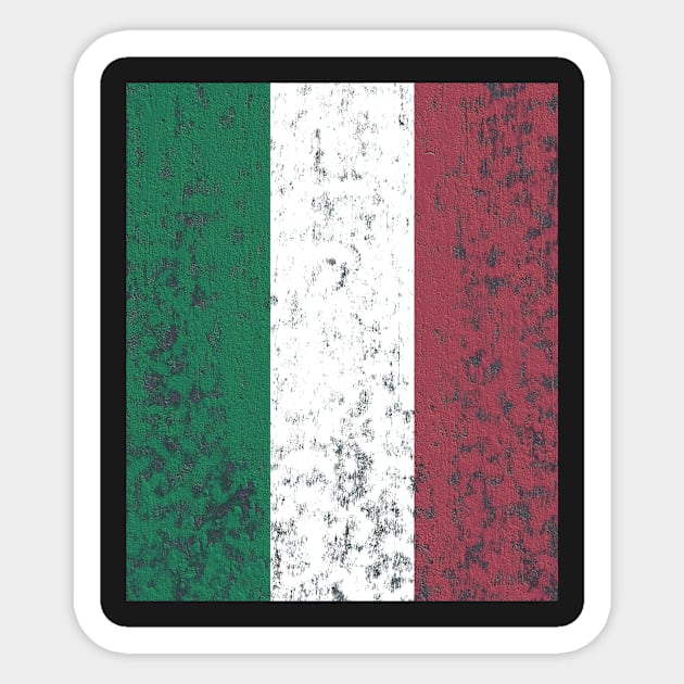 Vintage Italian Flag Sticker by Eric03091978